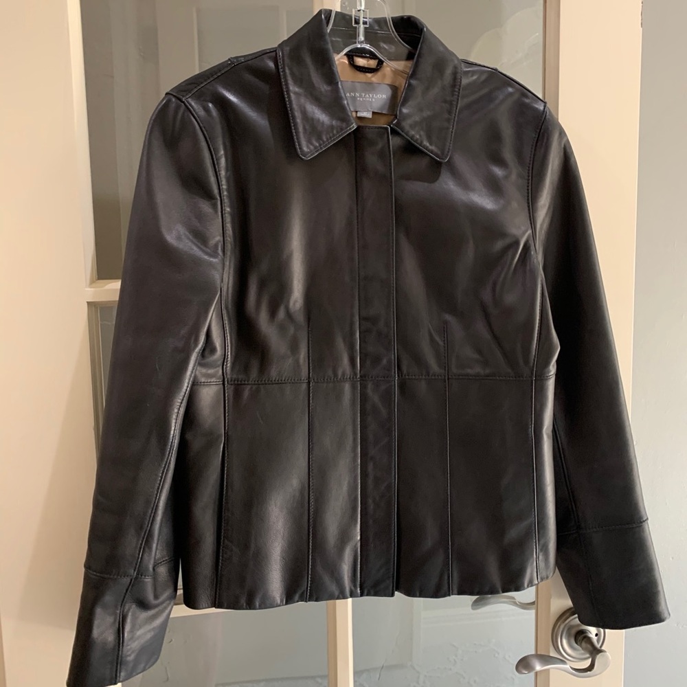 Ann Taylor Leather Jacket